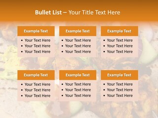 Chapati Satay Chutney PowerPoint Template