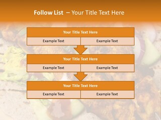 Chapati Satay Chutney PowerPoint Template