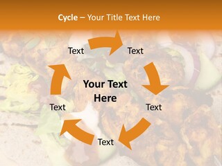 Chapati Satay Chutney PowerPoint Template