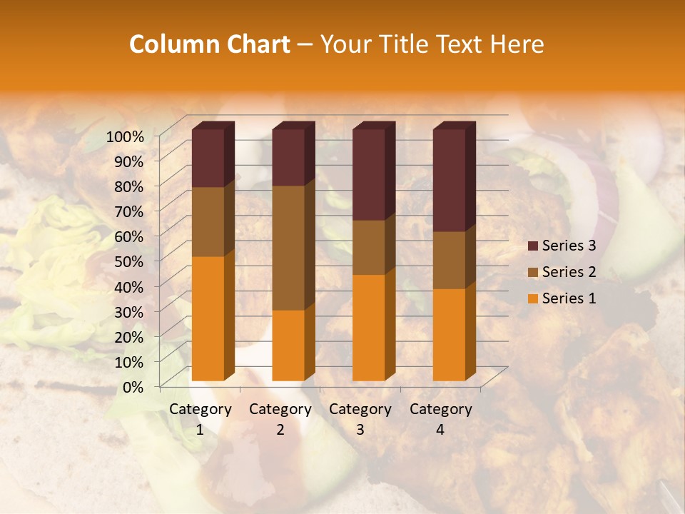 Chapati Satay Chutney PowerPoint Template