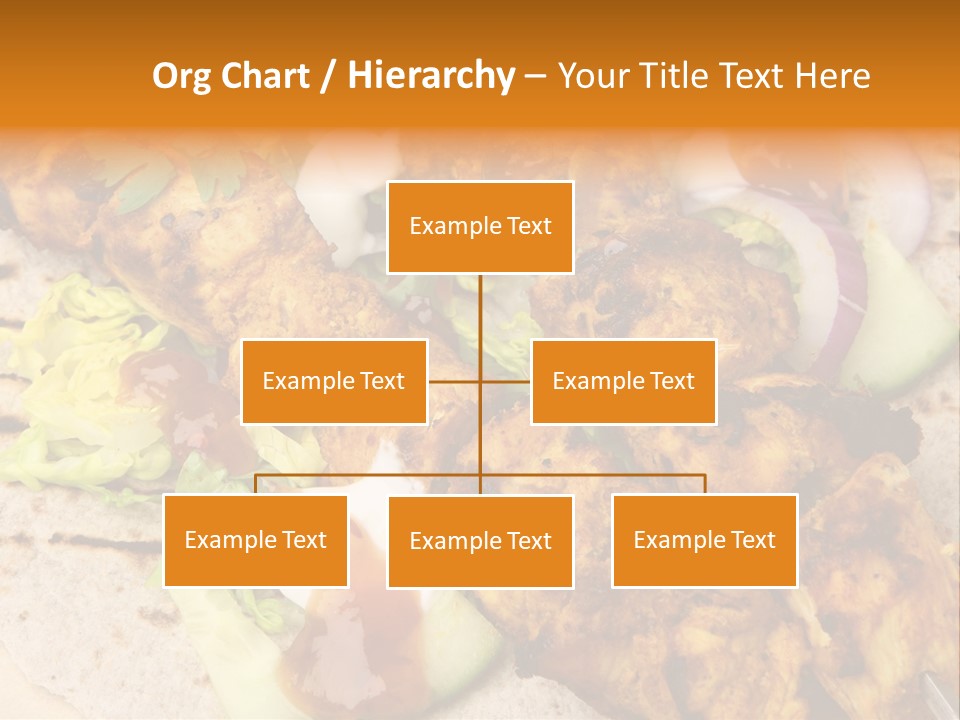 Chapati Satay Chutney PowerPoint Template
