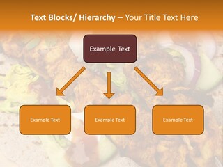 Chapati Satay Chutney PowerPoint Template