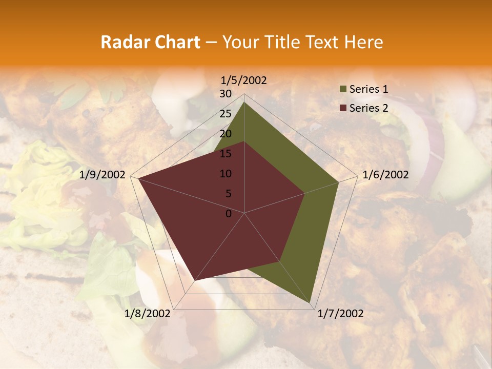 Chapati Satay Chutney PowerPoint Template