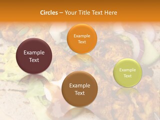 Chapati Satay Chutney PowerPoint Template