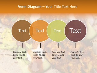Chapati Satay Chutney PowerPoint Template