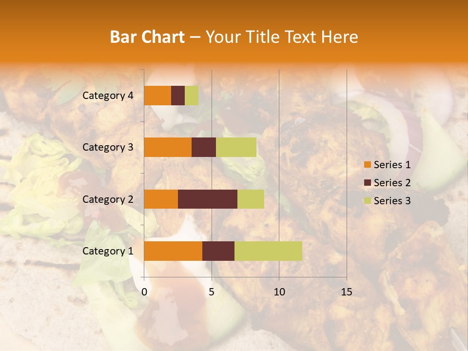 Chapati Satay Chutney PowerPoint Template
