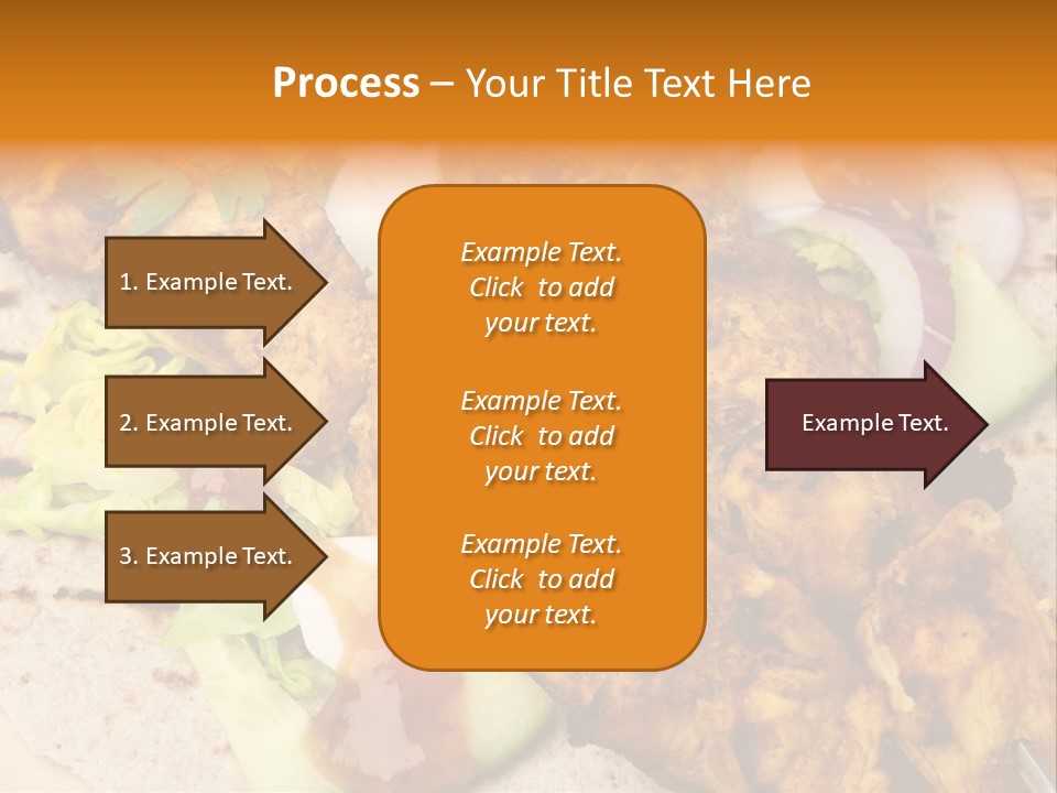Chapati Satay Chutney PowerPoint Template