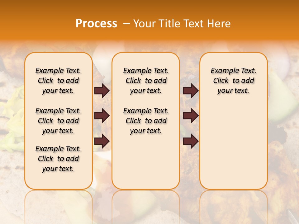 Chapati Satay Chutney PowerPoint Template
