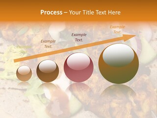 Chapati Satay Chutney PowerPoint Template
