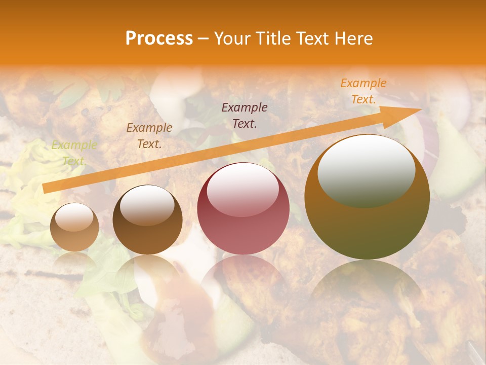 Chapati Satay Chutney PowerPoint Template