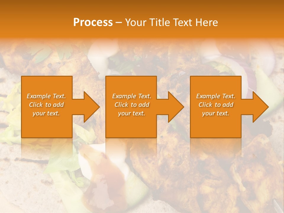 Chapati Satay Chutney PowerPoint Template