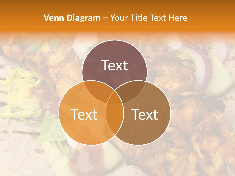 Chapati Satay Chutney PowerPoint Template