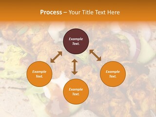 Chapati Satay Chutney PowerPoint Template