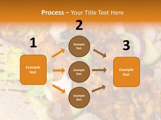 Chapati Satay Chutney PowerPoint Template