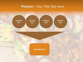 Chapati Satay Chutney PowerPoint Template