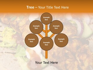 Chapati Satay Chutney PowerPoint Template