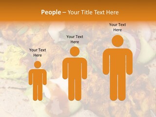 Chapati Satay Chutney PowerPoint Template