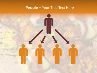 Chapati Satay Chutney PowerPoint Template
