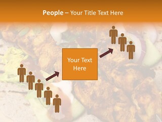 Chapati Satay Chutney PowerPoint Template