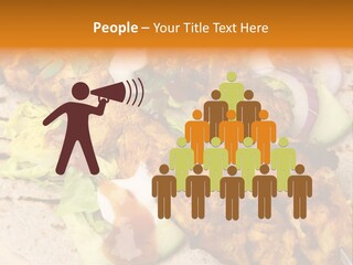 Chapati Satay Chutney PowerPoint Template