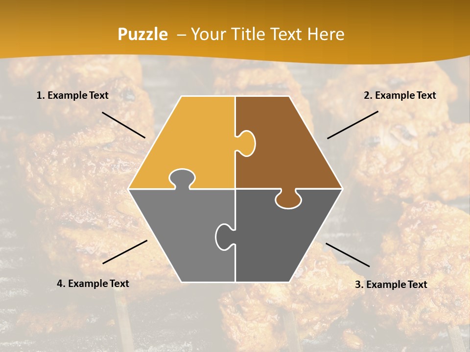 Kebabs Skewers Kebob PowerPoint Template