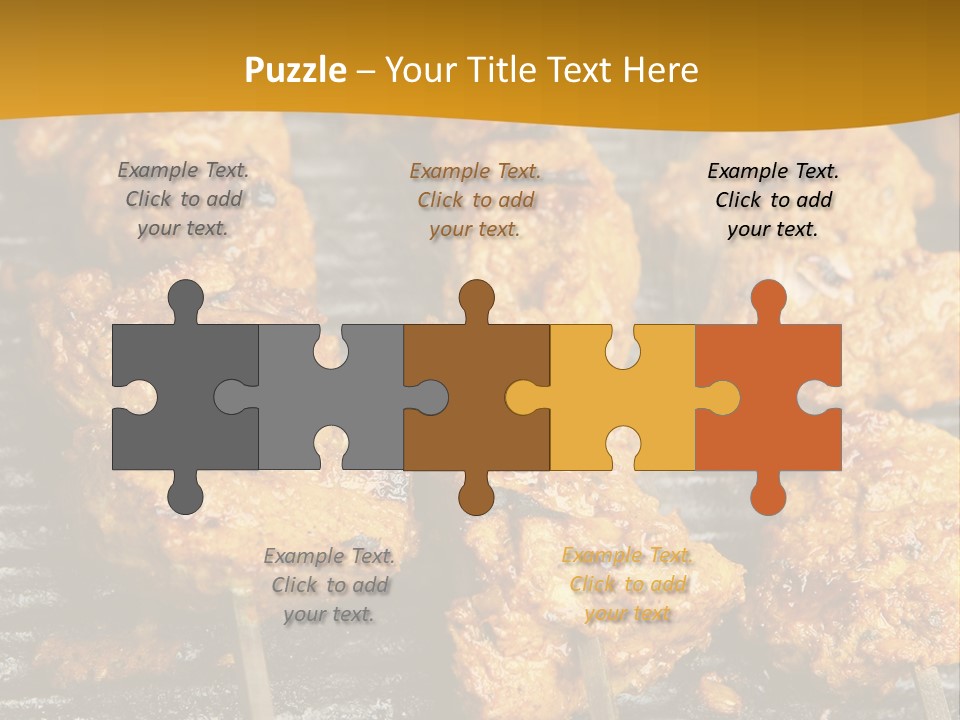 Kebabs Skewers Kebob PowerPoint Template