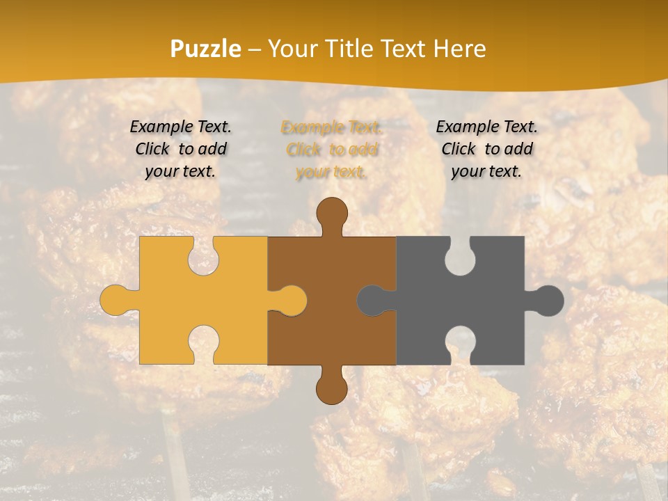 Kebabs Skewers Kebob PowerPoint Template