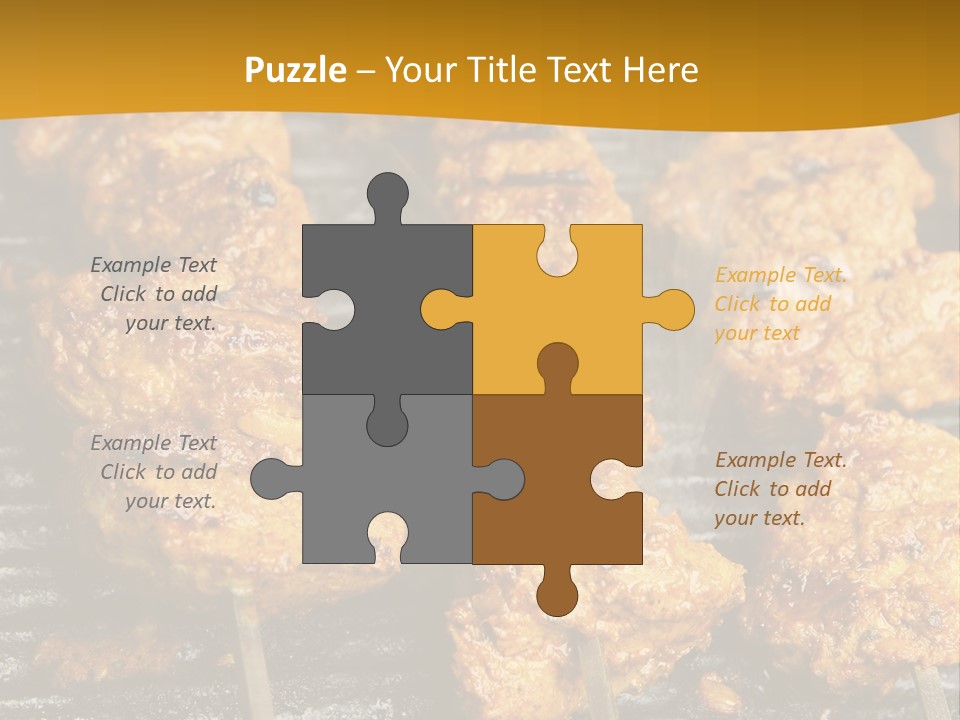 Kebabs Skewers Kebob PowerPoint Template