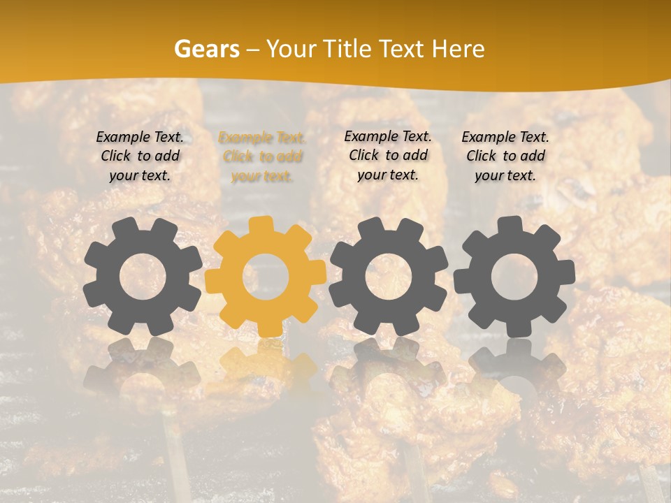 Kebabs Skewers Kebob PowerPoint Template
