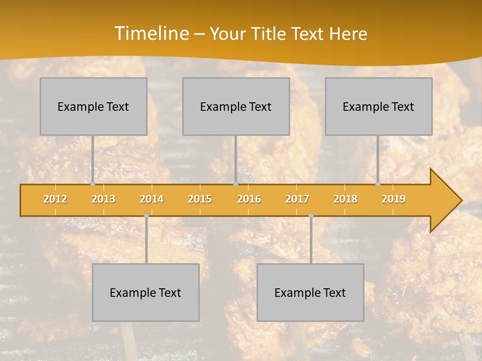 Kebabs Skewers Kebob PowerPoint Template