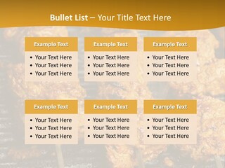Kebabs Skewers Kebob PowerPoint Template