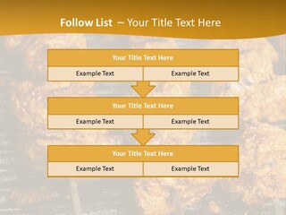 Kebabs Skewers Kebob PowerPoint Template