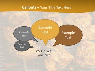 Kebabs Skewers Kebob PowerPoint Template