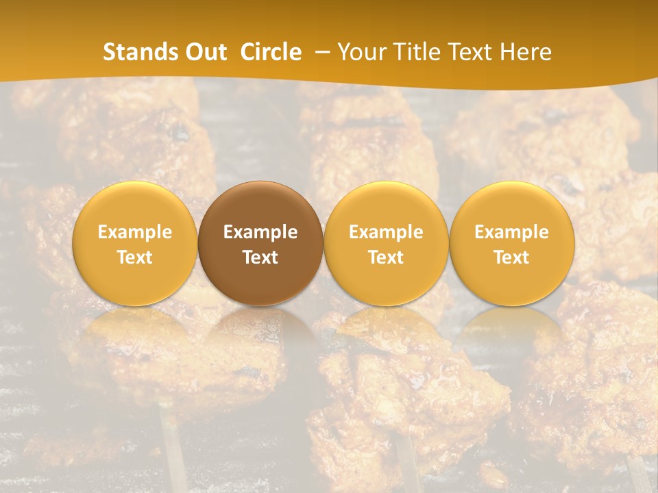 Kebabs Skewers Kebob PowerPoint Template