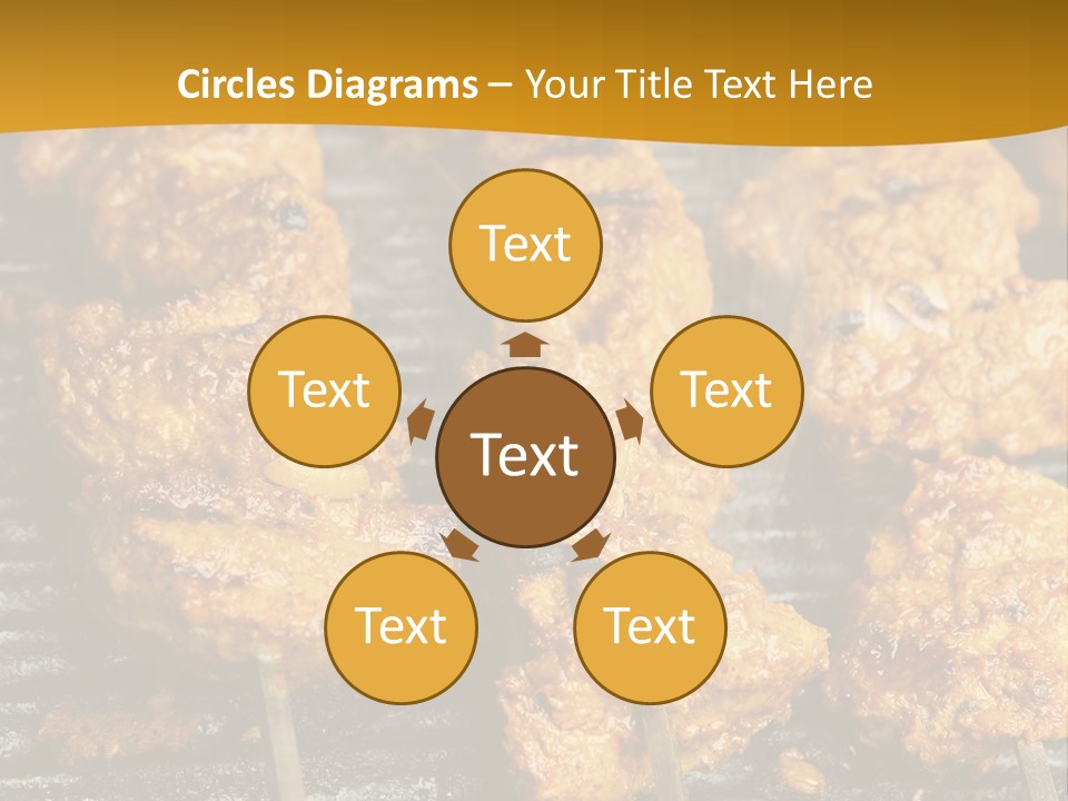 Kebabs Skewers Kebob PowerPoint Template