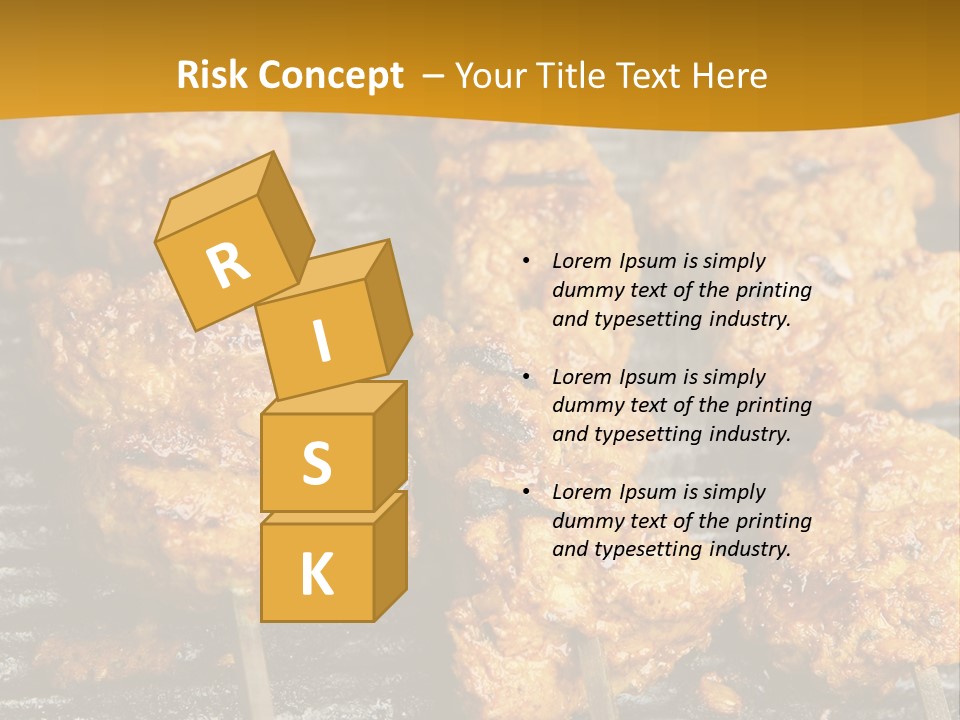 Kebabs Skewers Kebob PowerPoint Template