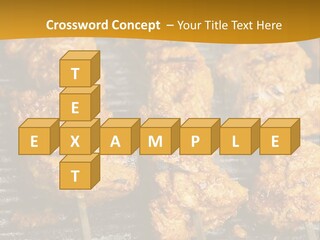Kebabs Skewers Kebob PowerPoint Template