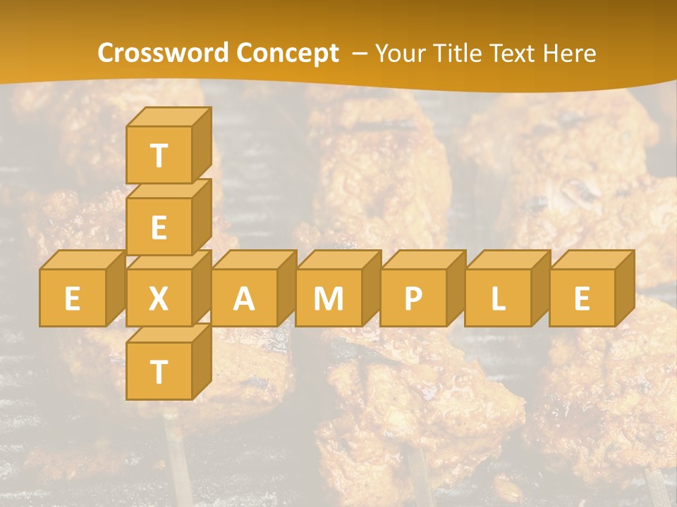 Kebabs Skewers Kebob PowerPoint Template