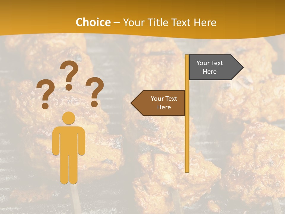 Kebabs Skewers Kebob PowerPoint Template