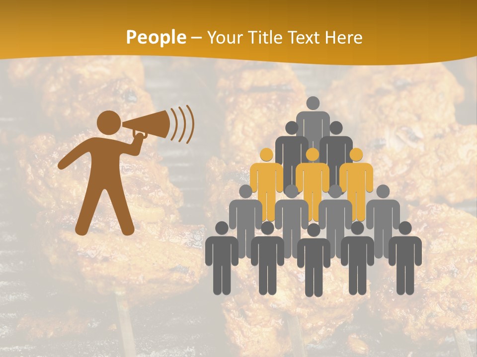 Kebabs Skewers Kebob PowerPoint Template