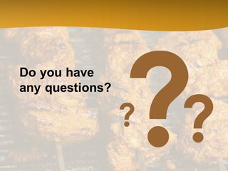 Kebabs Skewers Kebob PowerPoint Template