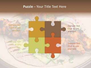 Kebabs Tandoori Meal PowerPoint Template
