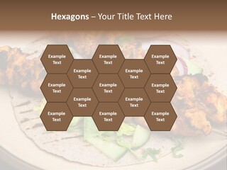 Kebabs Tandoori Meal PowerPoint Template