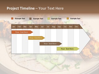 Kebabs Tandoori Meal PowerPoint Template
