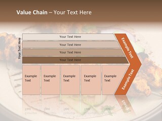 Kebabs Tandoori Meal PowerPoint Template