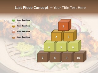 Kebabs Tandoori Meal PowerPoint Template