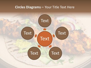 Kebabs Tandoori Meal PowerPoint Template