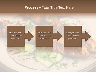 Kebabs Tandoori Meal PowerPoint Template