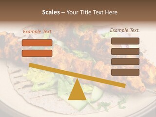 Kebabs Tandoori Meal PowerPoint Template
