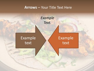 Kebabs Tandoori Meal PowerPoint Template